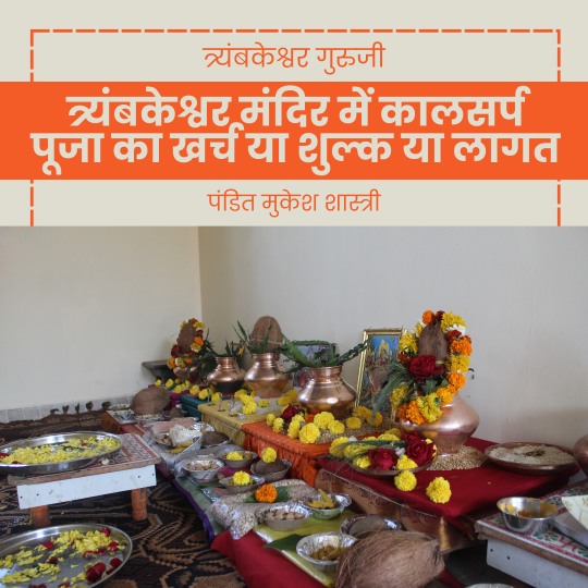 कालसर्प पूजा का खर्च